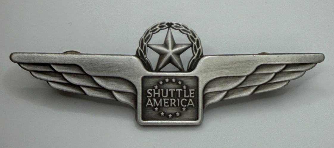 Shuttle America Airline Captain Piot Wing (Second issue)