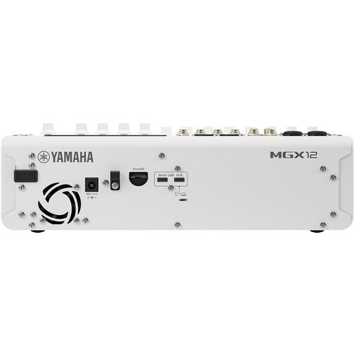 Yamaha MGX12 18-Channel Digital Mixing Console with Audio Interface (White)