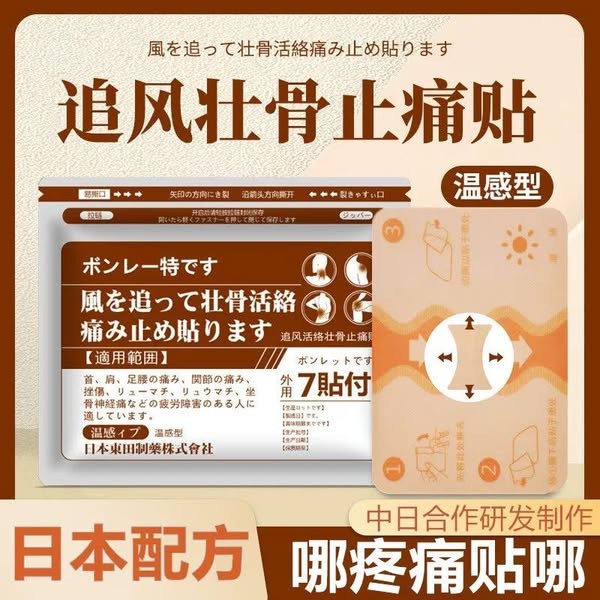 Dongtian Warm Patch 7pcs東田保健貼