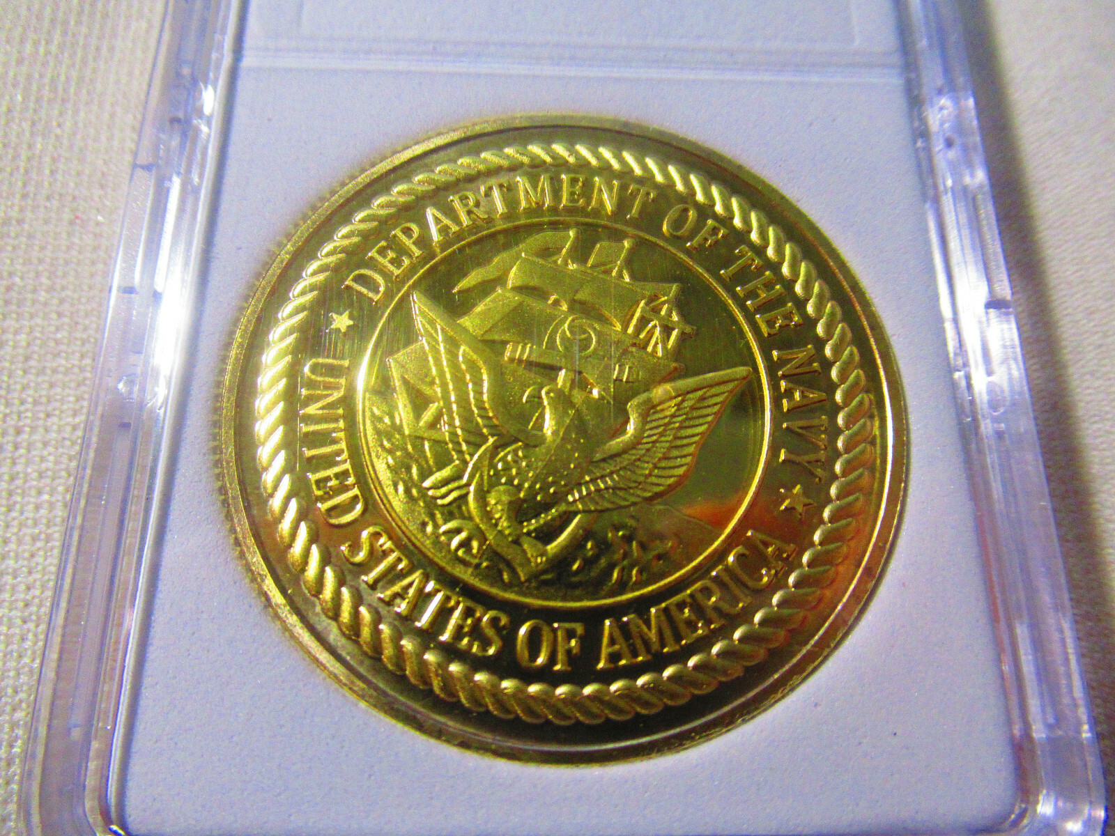 US NAVY - USS ENTERPRISE (CVN-80) Challenge Coin