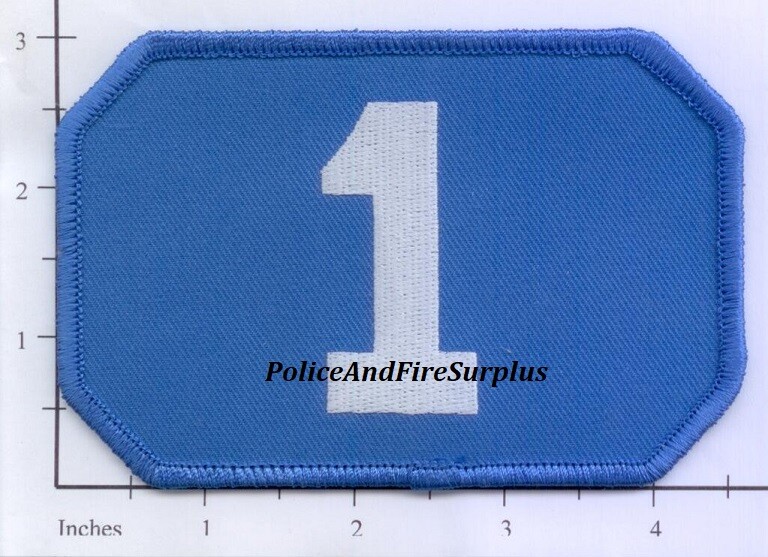 New York City NY Fire Dept Rescue 1 Frontpiece Patch