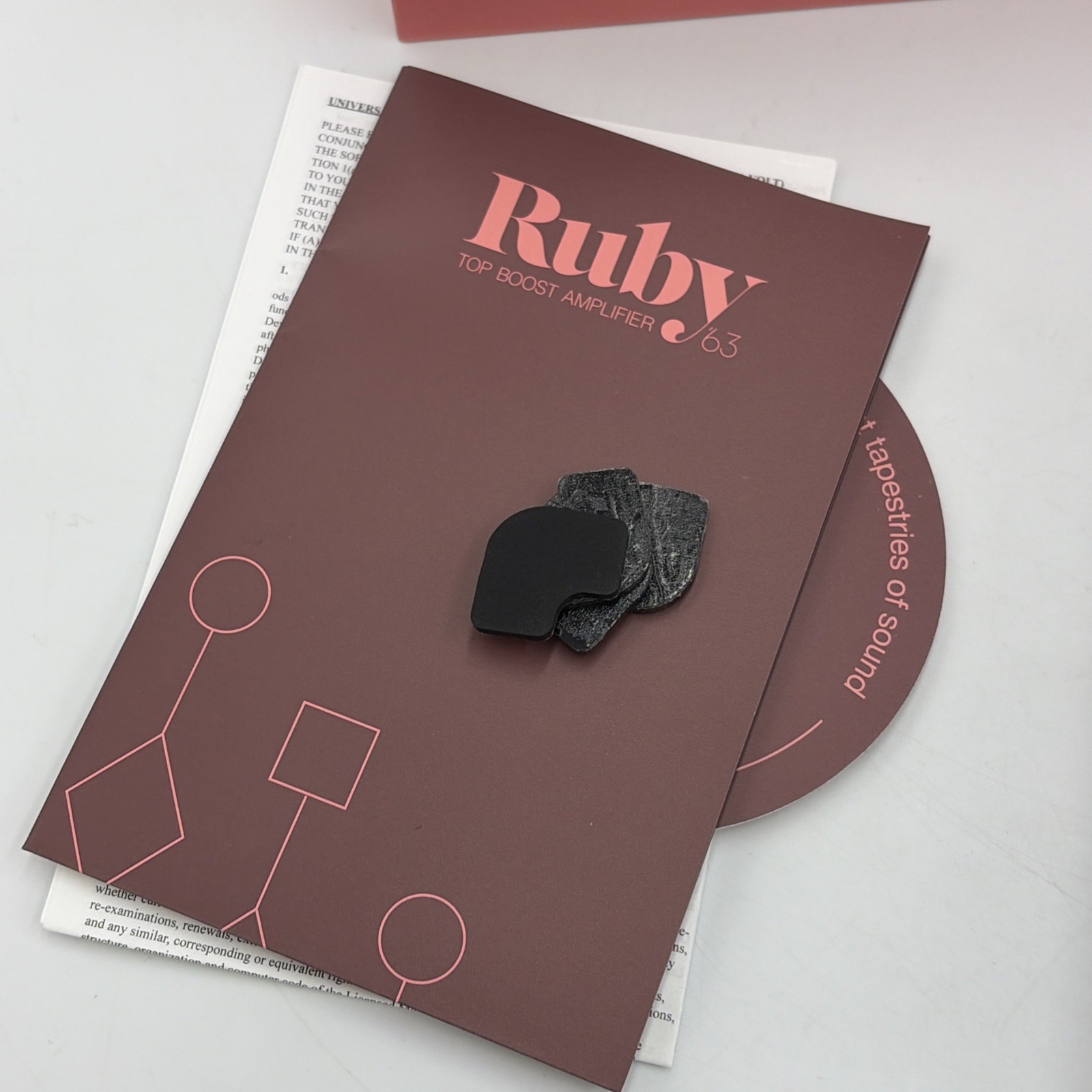 Universal Audio Ruby '63 Top Boost Amplifier Pedal Open Box w/ Box