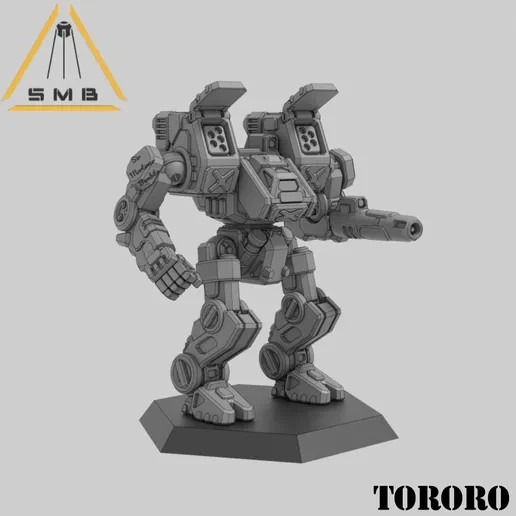Battletech Compatible Tororo 6A 3d Print Proxy By SirMortimerBombito