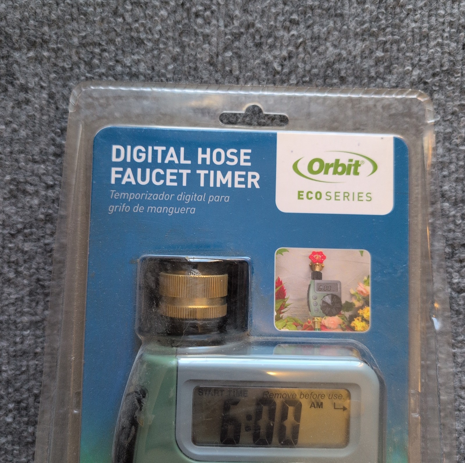 Orbit Single Port Digital Timer 56158 Programmable Water Hose Faucet NEW SEALED