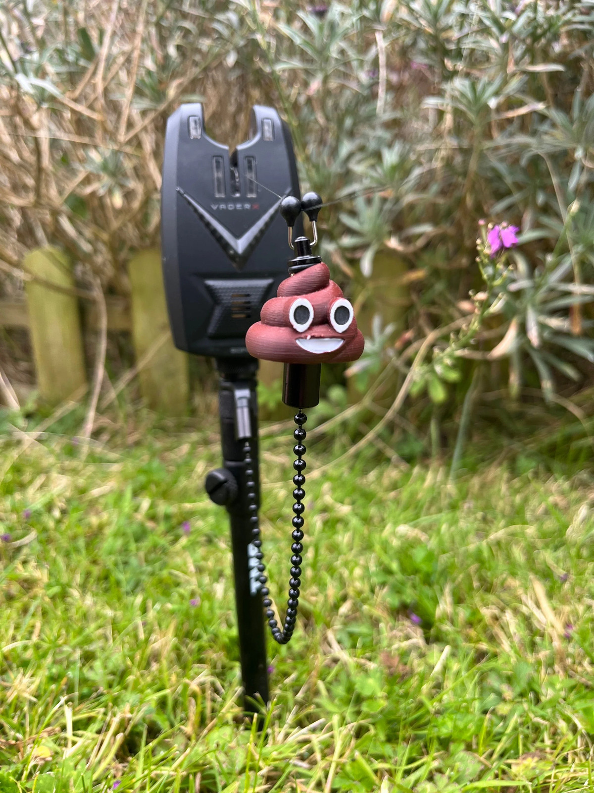 Custom Poop Emoji Carp Fishing Bobbin