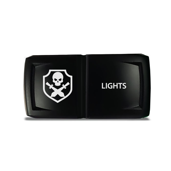 CH4X4 Rocker Switch V2 Military Lights Symbol 27