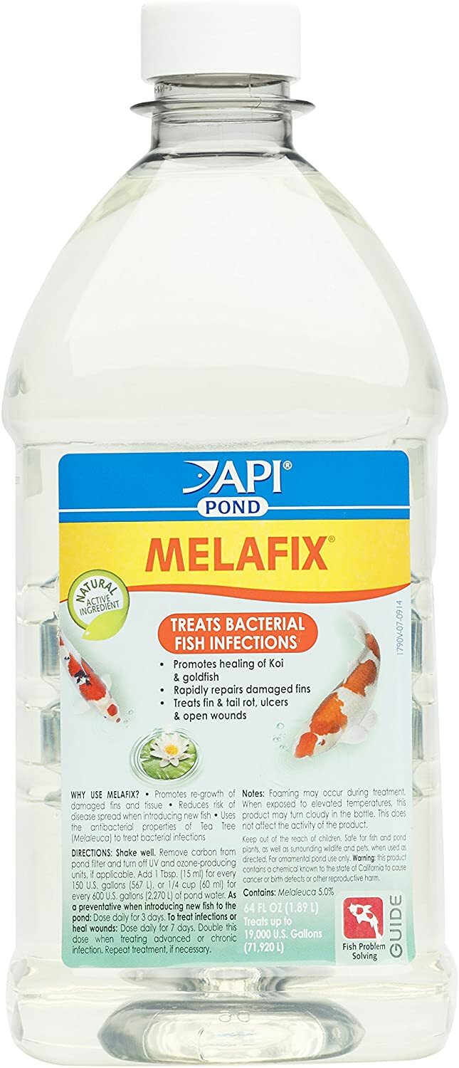 PondCare MelaFix Antibacterial Remedy for Koi & Goldfish 64 oz (1.89 L)
