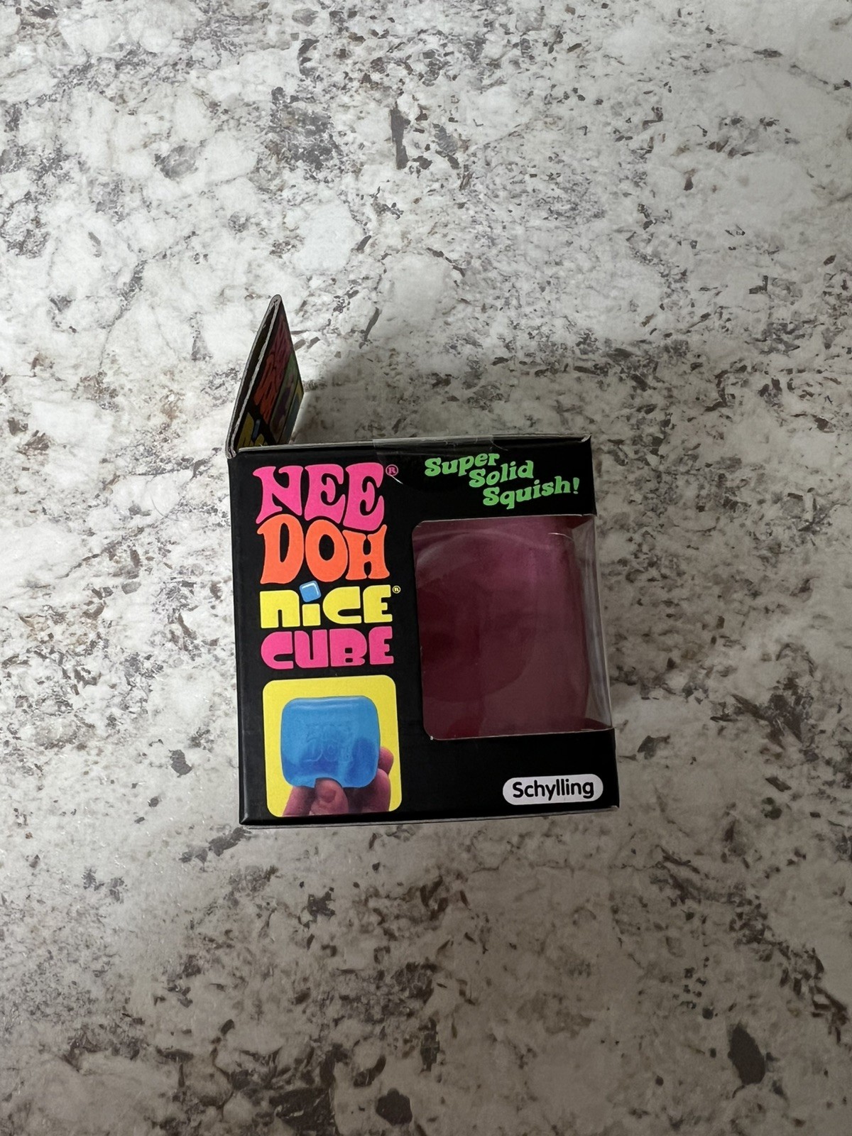 Pink Nee Doh Nice Cube