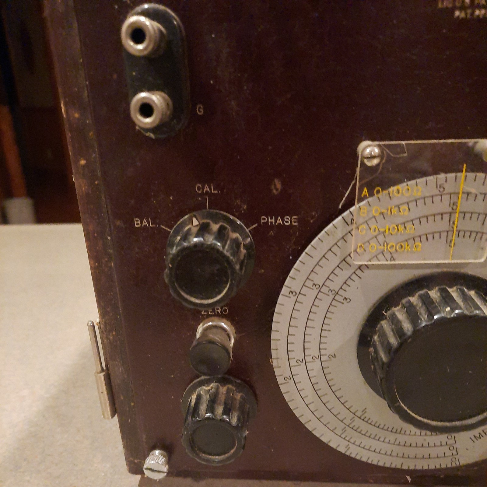 Vintage Audio Test Instrument Z Angle Meter 310-a