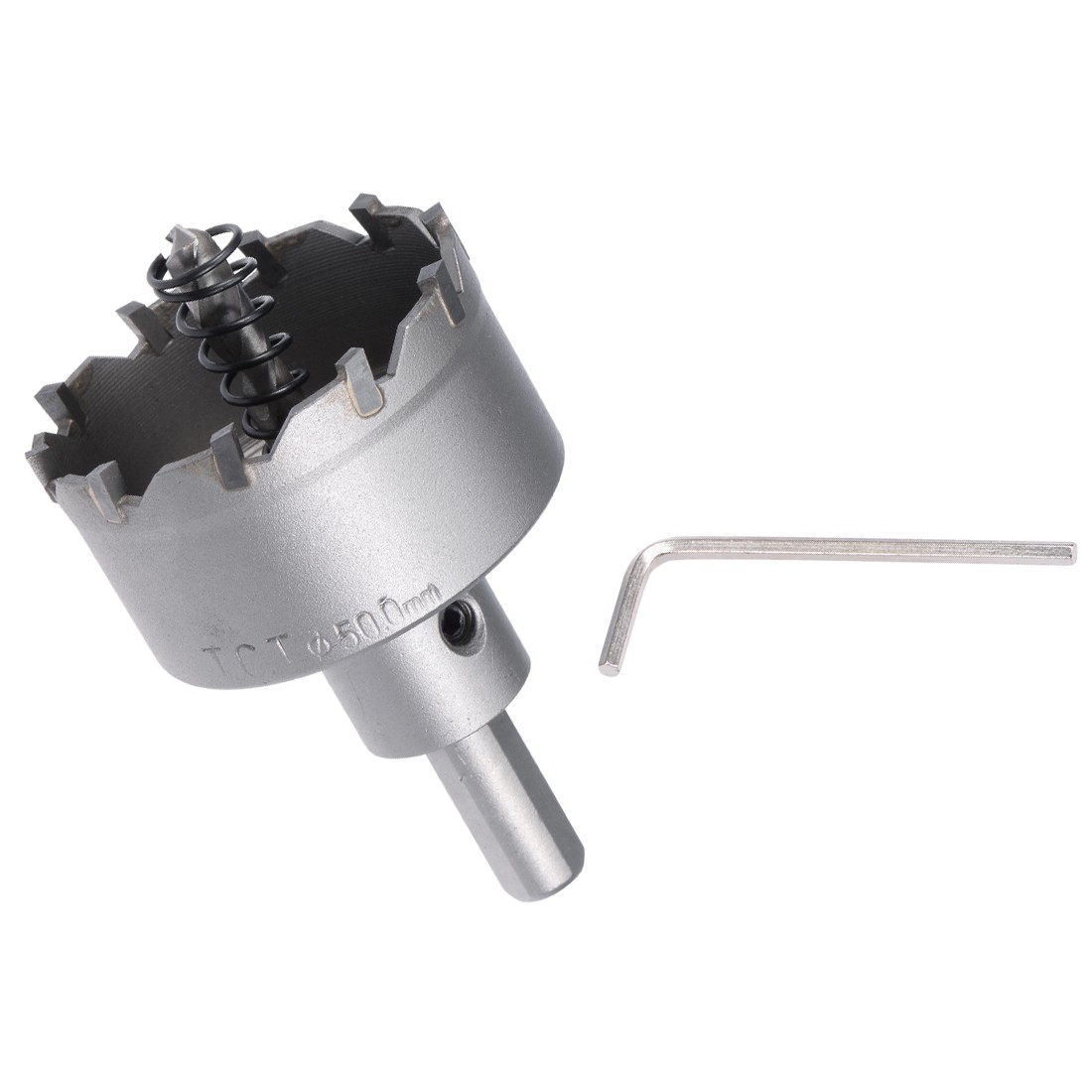 Carbide Hole Saw Cutter Drill Bit Stainless Steel 50mm