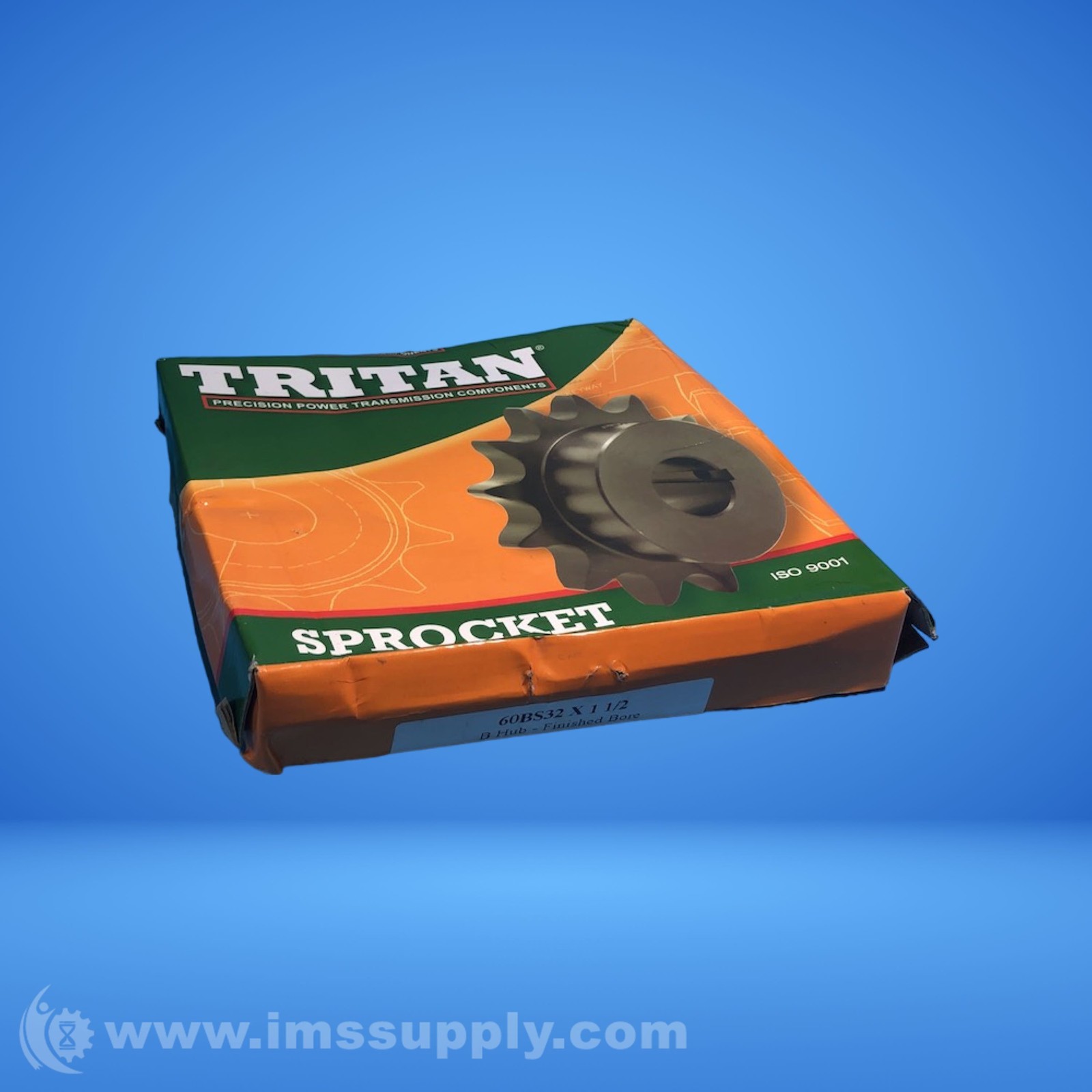 Tritan 60BS32 X 1 1/2 TTN Finished Bore B-Hub Sprocket FNOB