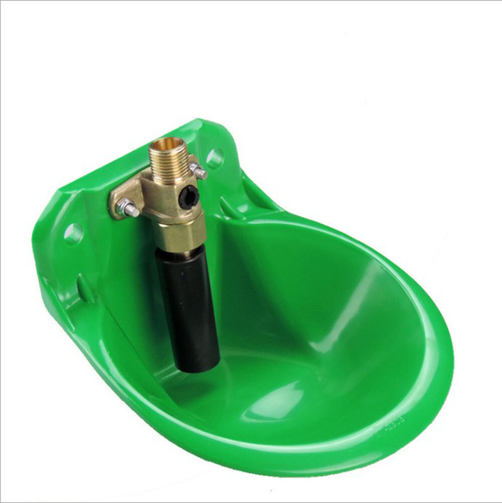 Sheep Drinking Water Bowl Steel Valve Automatic Stock Waterer Goat Sheep Dog-