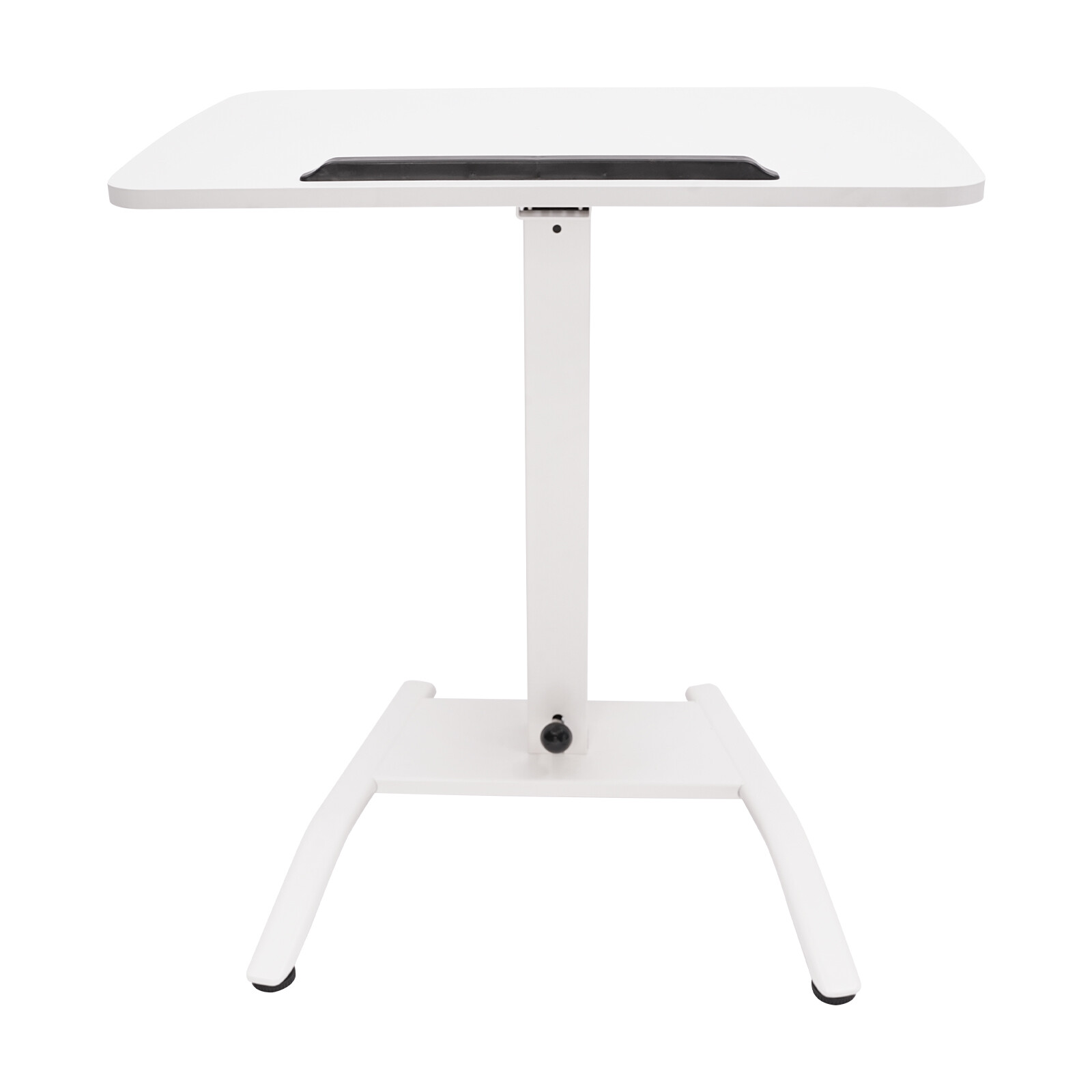 Adjustable Rolling Desk - Height & Angle Adjustable for Comfortable Work