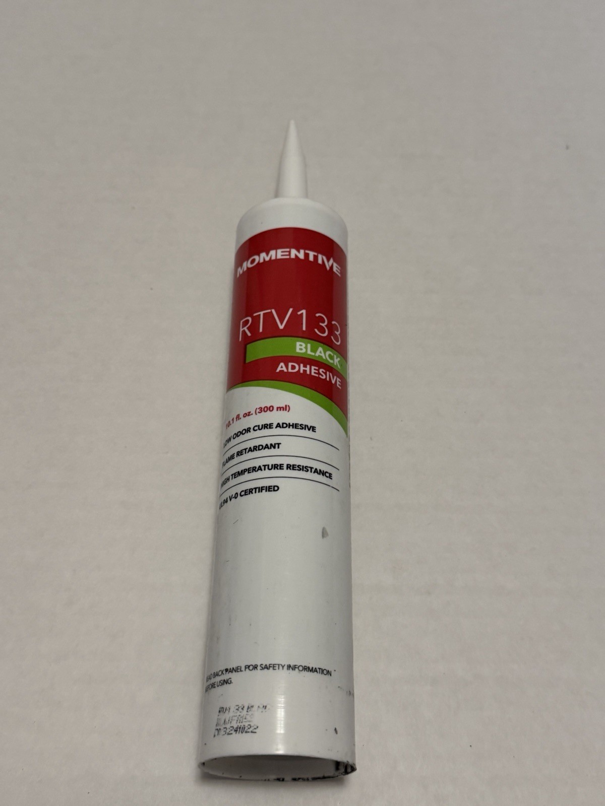 Brand New Momentive RTV133 Adhesive Black 10.1oz Industrial Silicone