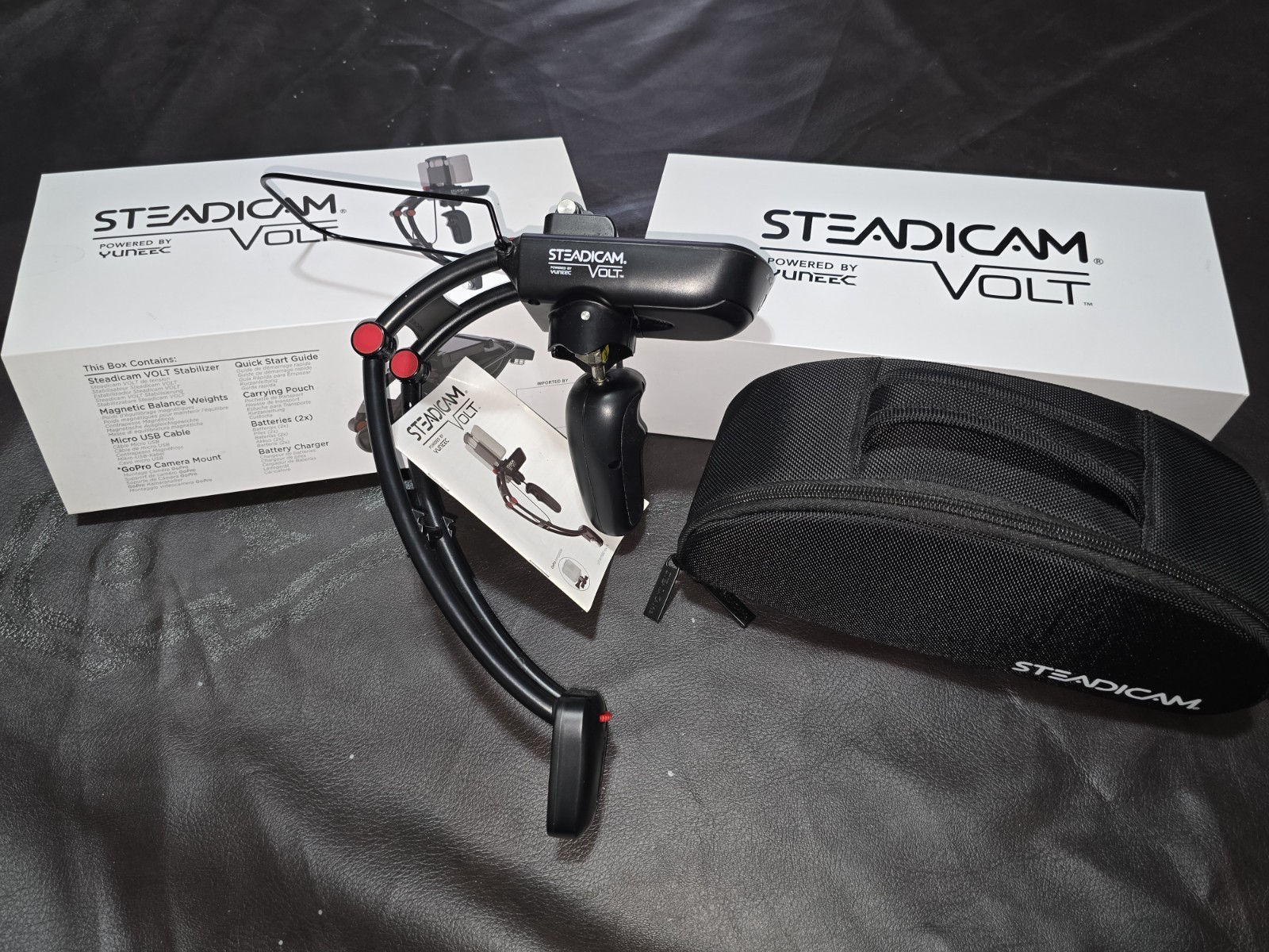 Yuneec STEADICAM VOLT Gimbal Stabilizer. With Pouch Bag And Original Box.