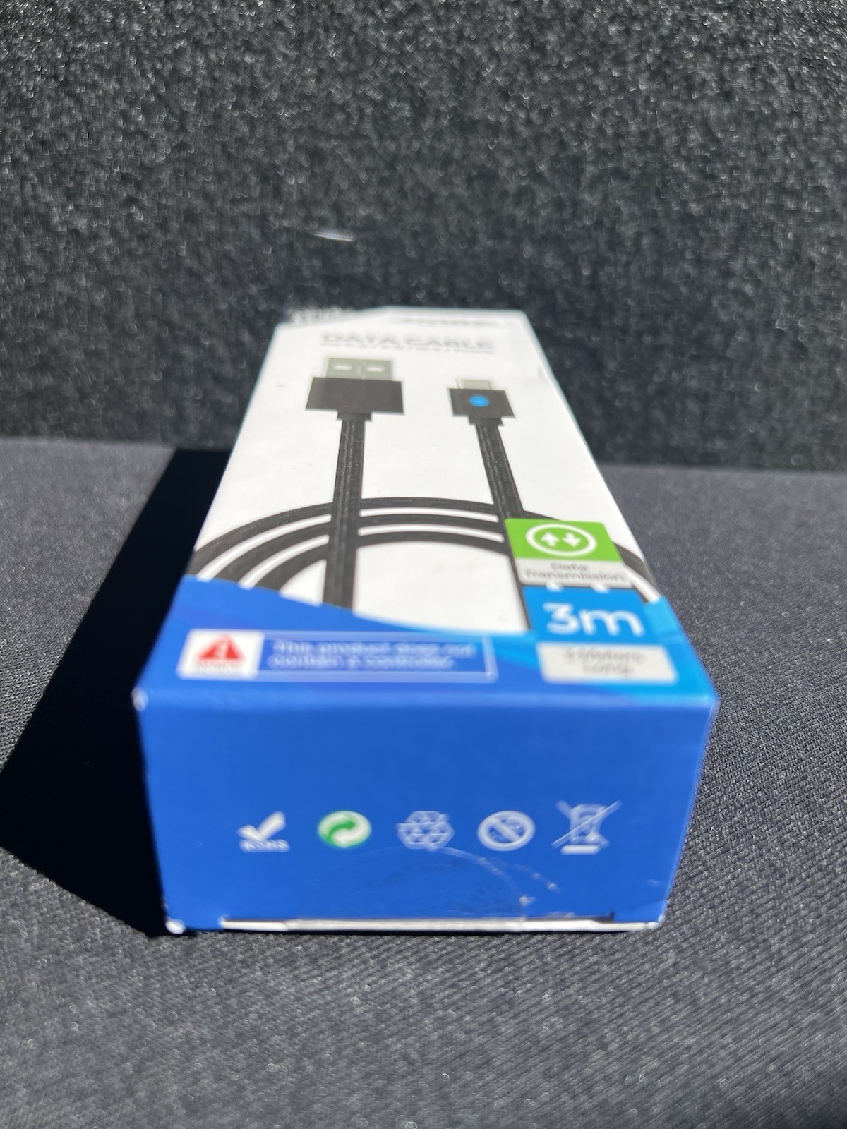 DOBE 3m USB-C Cable for PS5, Xbox, Switch & Phone