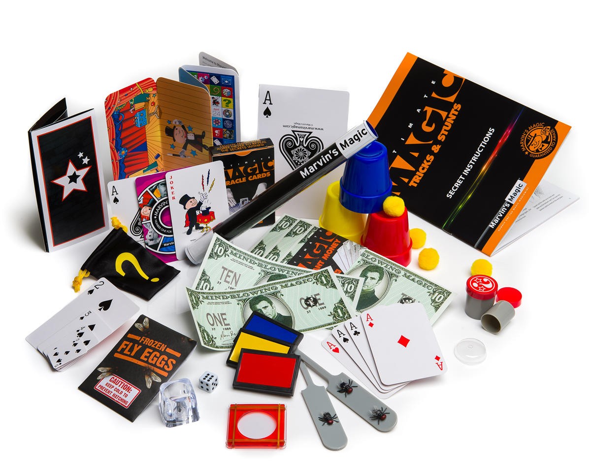 Marvin's Magic Ultimate Magic 250 Tricks & Stunts Set [MMJMMB5713]
