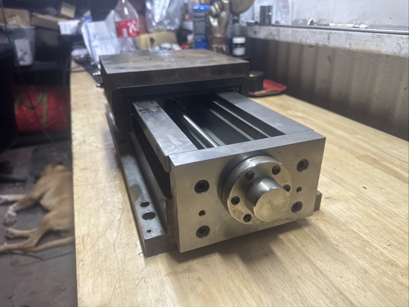 Russell T Gilman Linear Slide Table Heavy Duty CNC Machine Stage