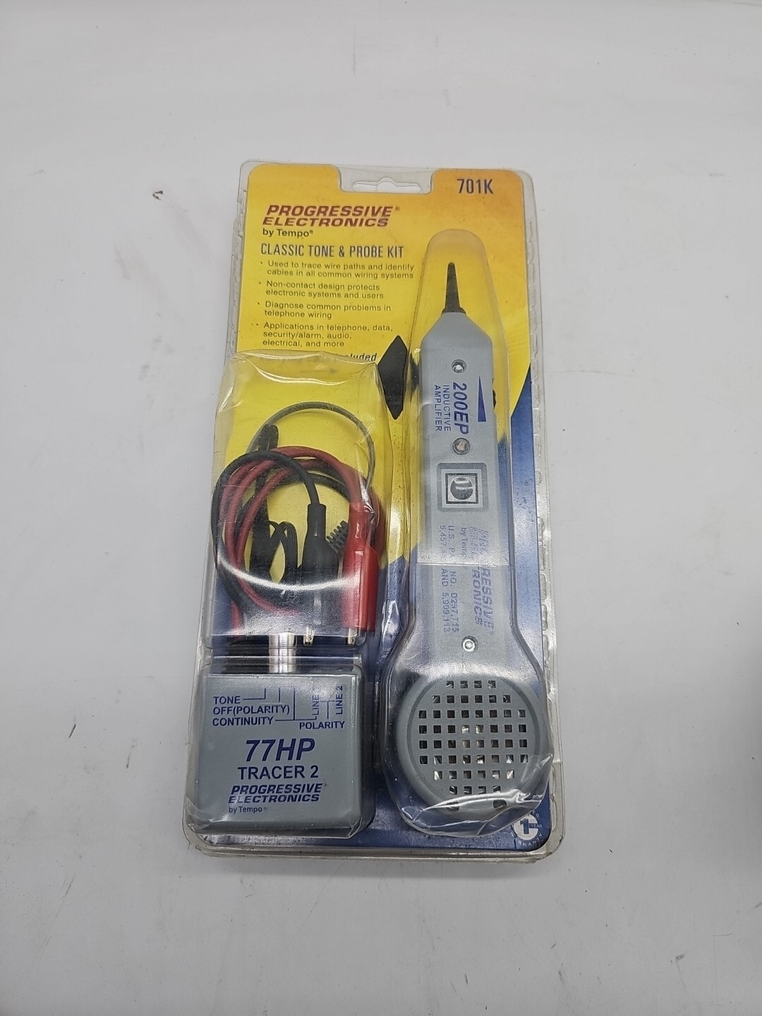Progressive Electronics Tempo 701KGT11 Classic Tone & Probe Kit New