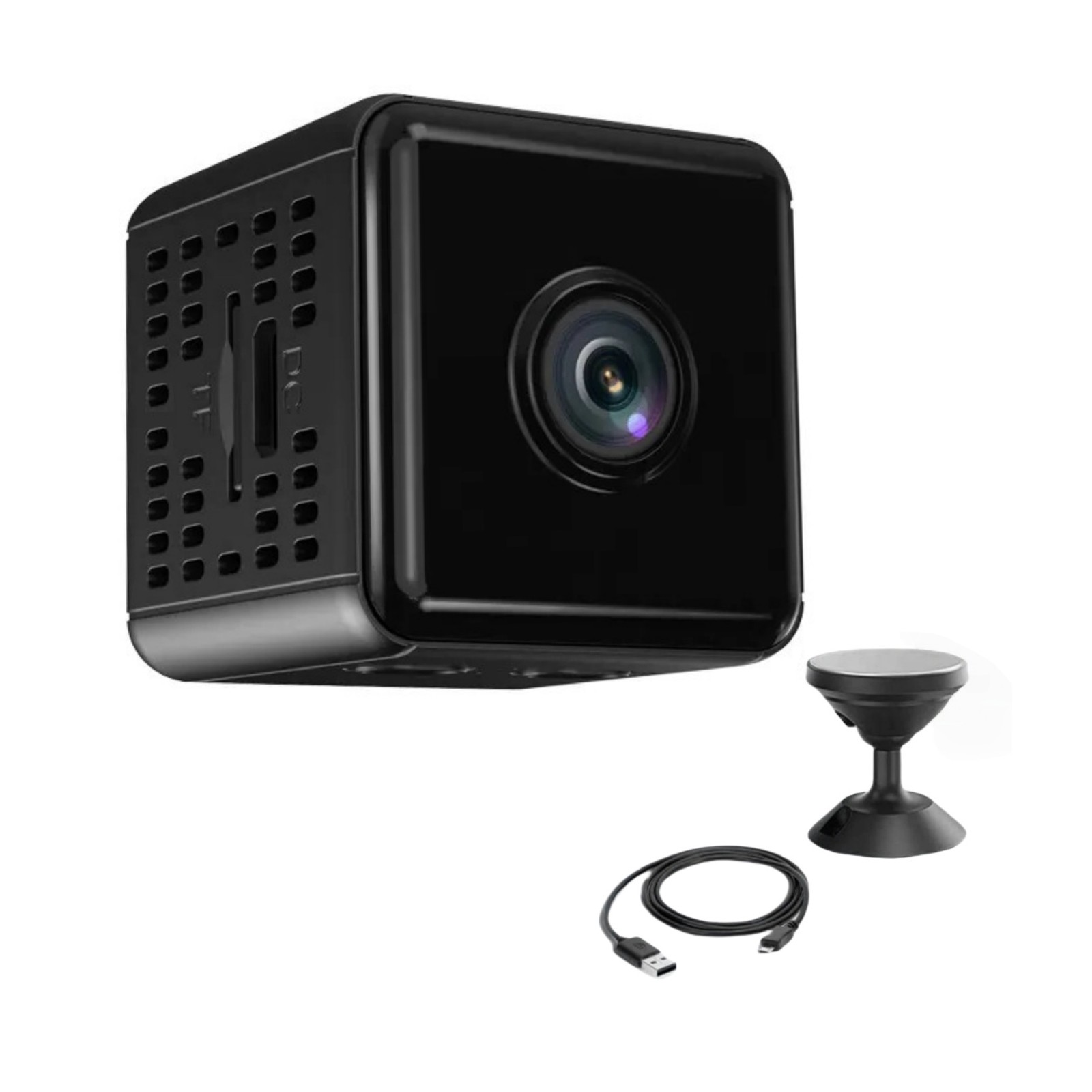 Mini Wireless Security Camera 1080P Night Vision Motion Alert Remote iOS Android