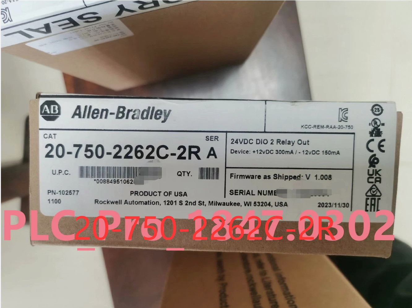 1PCS For PowerFlex 750 24V DC IO Option Module 20-750-2262C-2R amk