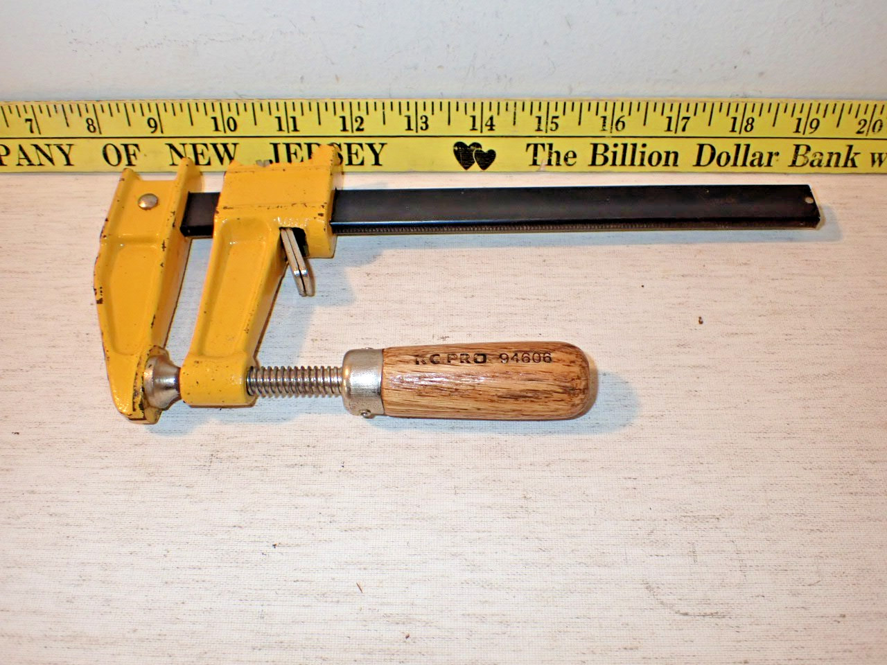 KC-Pro #94606 Sliding bar 6.5" Clamp made in Taiwan