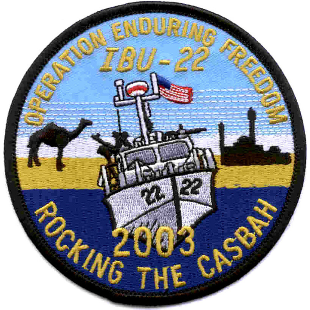 IBU-22 Inshore Boat Unit Twenty Two Patch