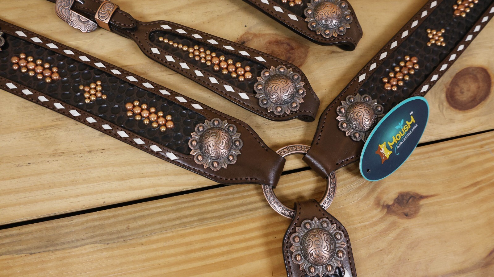 Headstall & Breast Collar Tack Set for Horse