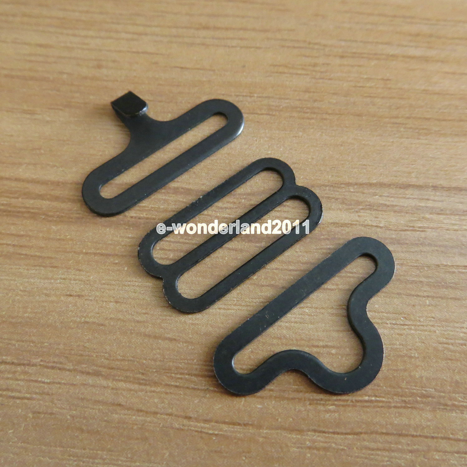 20/50 sets 19mm 3/4“ Bow Tie Hardware clip Cravat Clips Fasteners to Make Straps