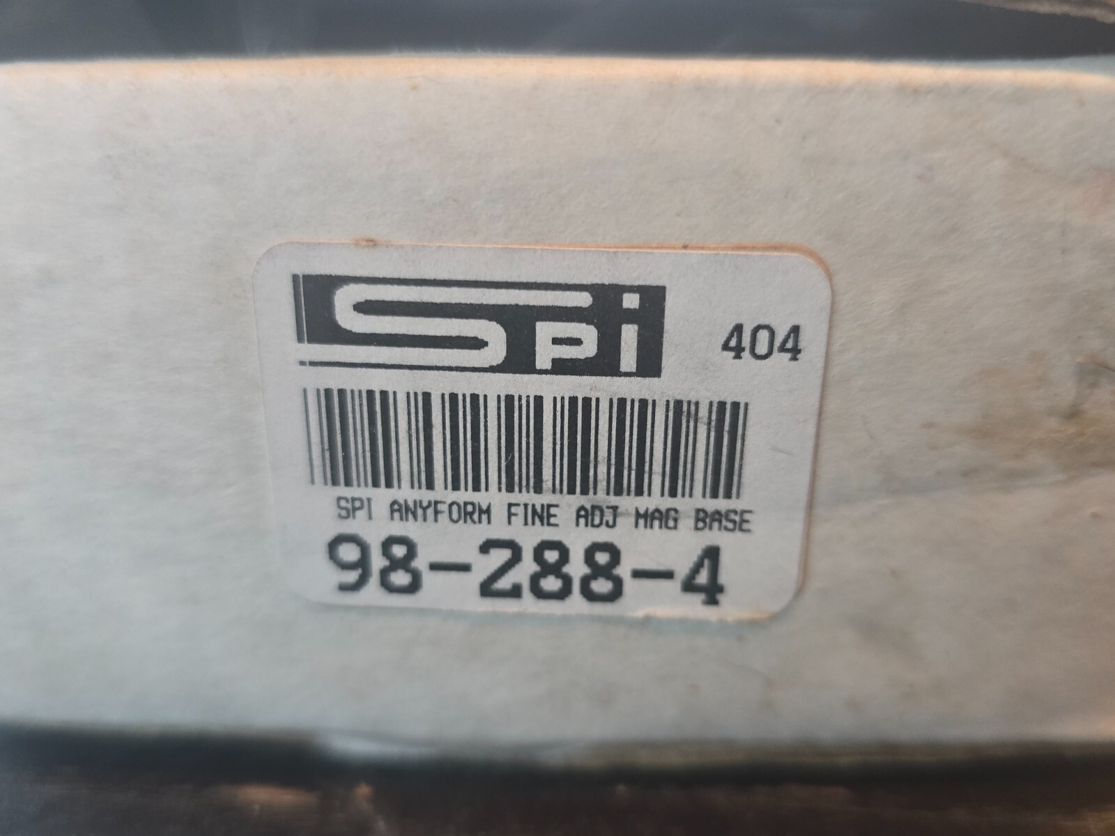 98-288-4 Swiss Precision Instruments Magnetic Base Indicator Holder NEW