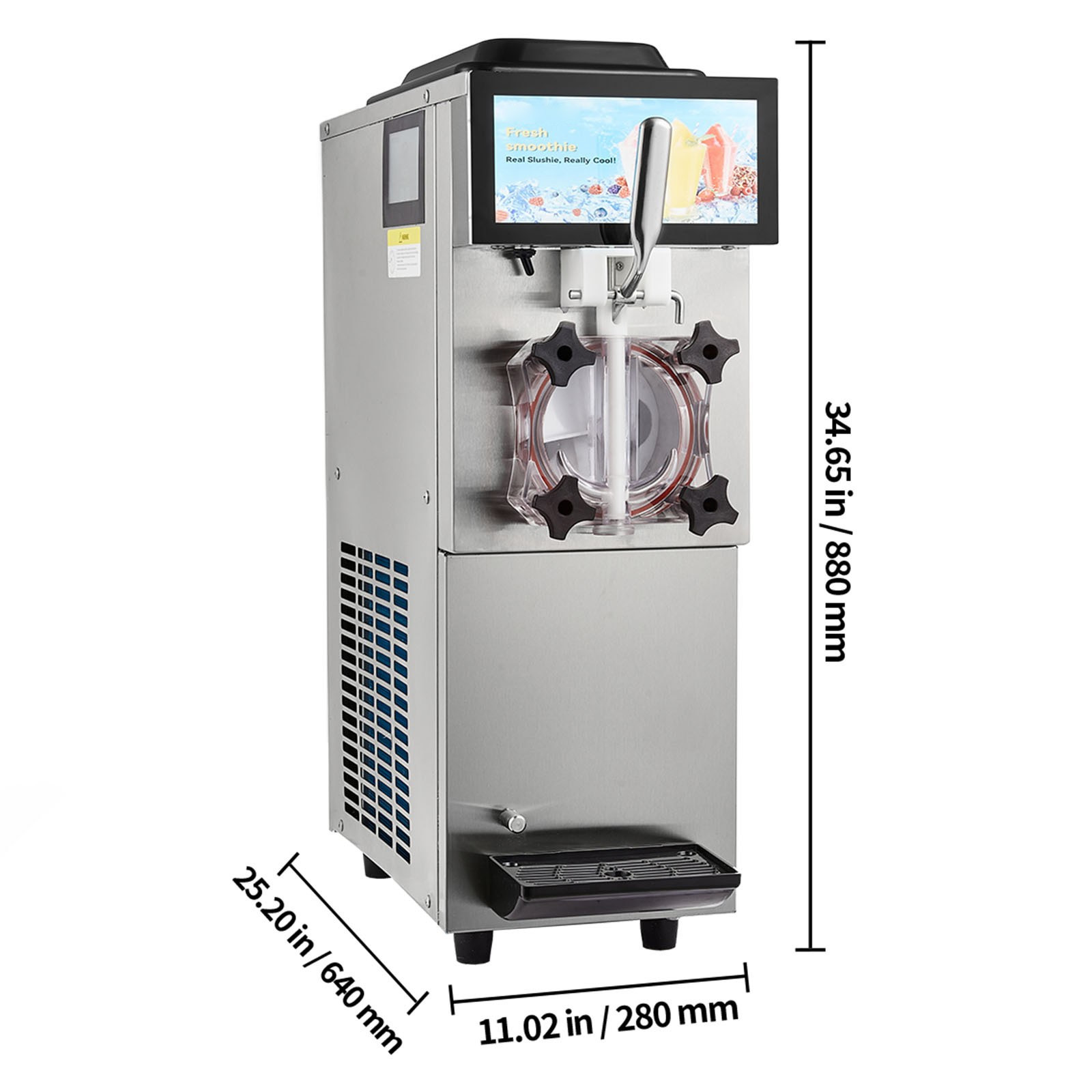 12L / 3.17 Gal Commercial Slushy Machine Margarita Smoothie Frozen Drink