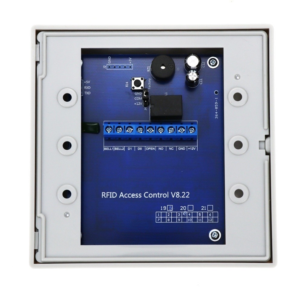 Password Card Induction Door Lock Control Machine with Easy Screw Installation