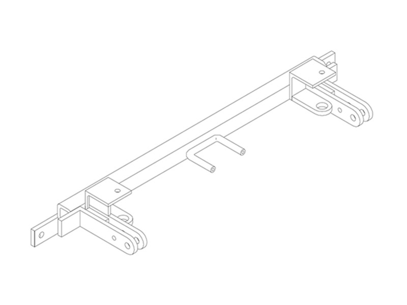 Blue Ox BX2901 Tow Bar Base Plate for 1999-2002 Lexus RX300