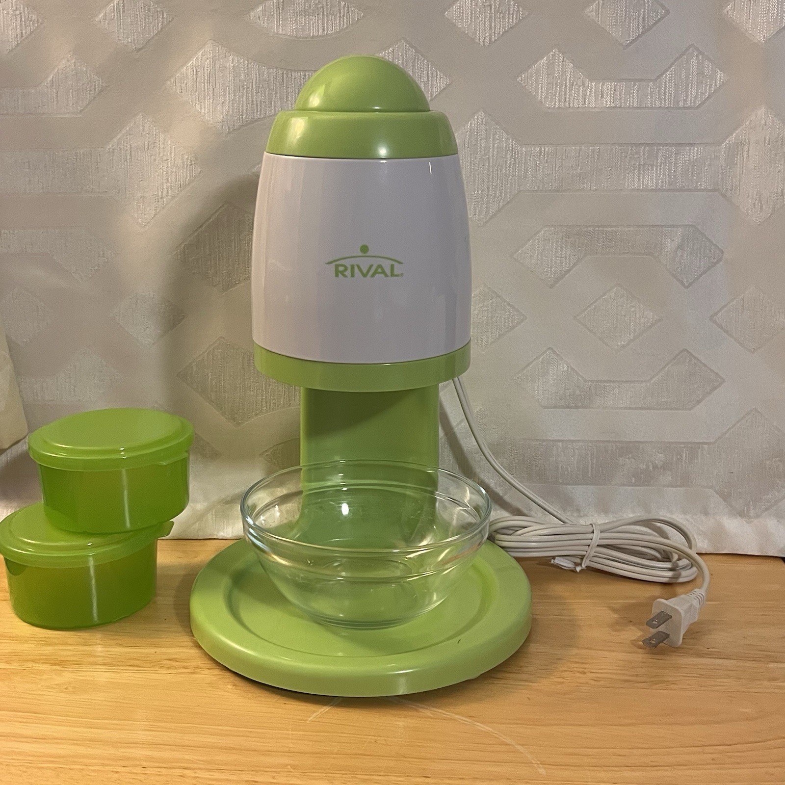 Rival Ice Shaver Snow Cone Maker - Green