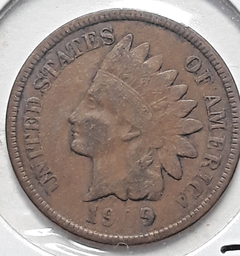 1909 Indian Head Cent Penny