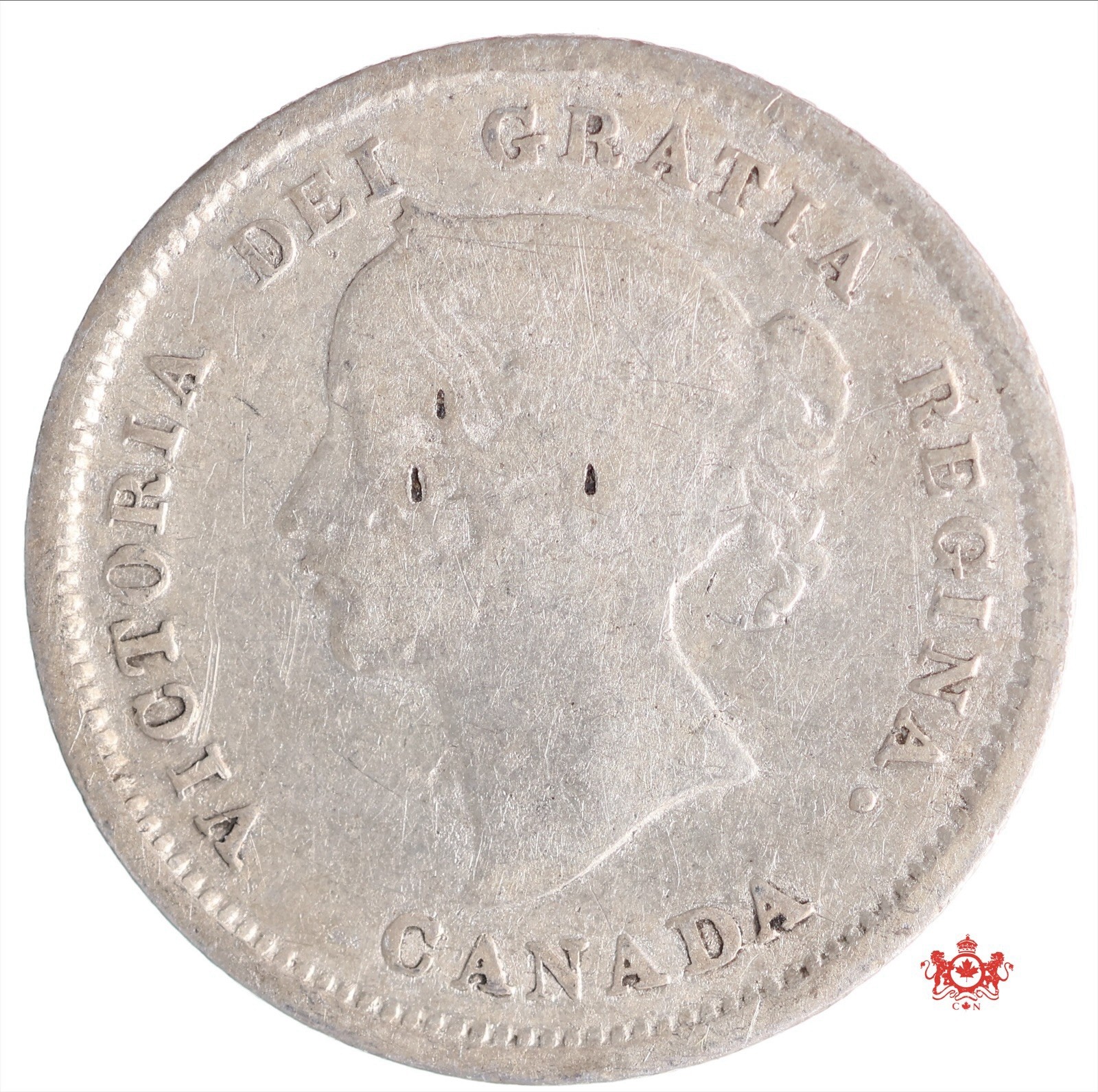 1872H Canada 5 Cents - VG - Marks Trend 24$ Lot#12992