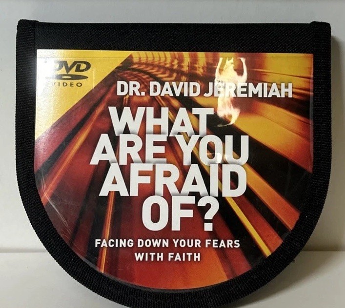 Dr David Jeremiah What Are You Afraid Of - 10 DVD Video Set Religious TESTED
