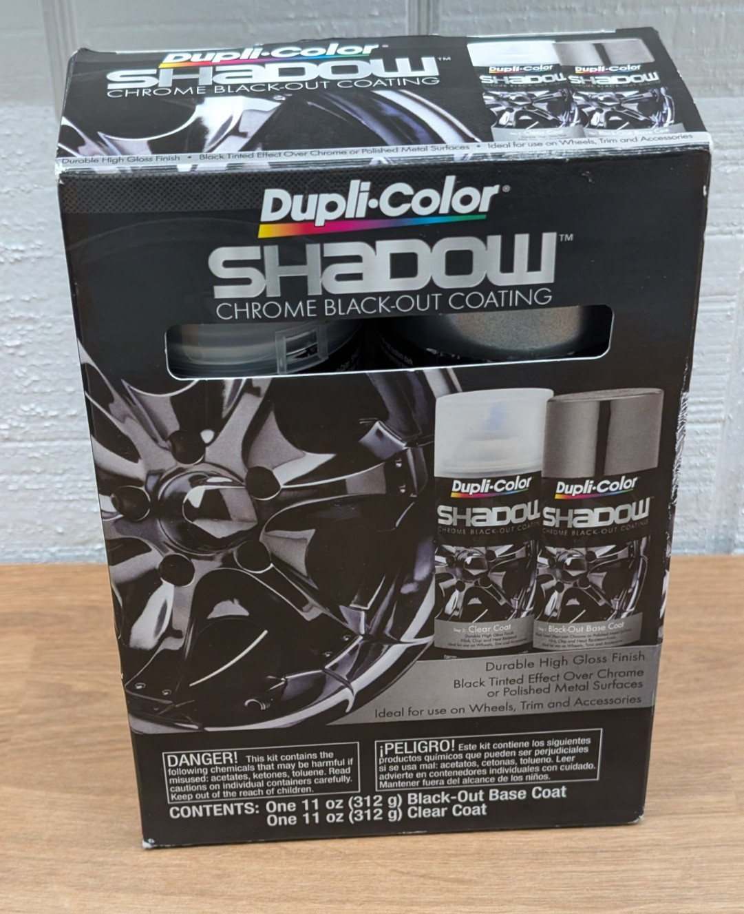 Dupli-Color Paint SHD1000 Dupli-Color Shadow Chrome Black-Out Coating Kit NEW
