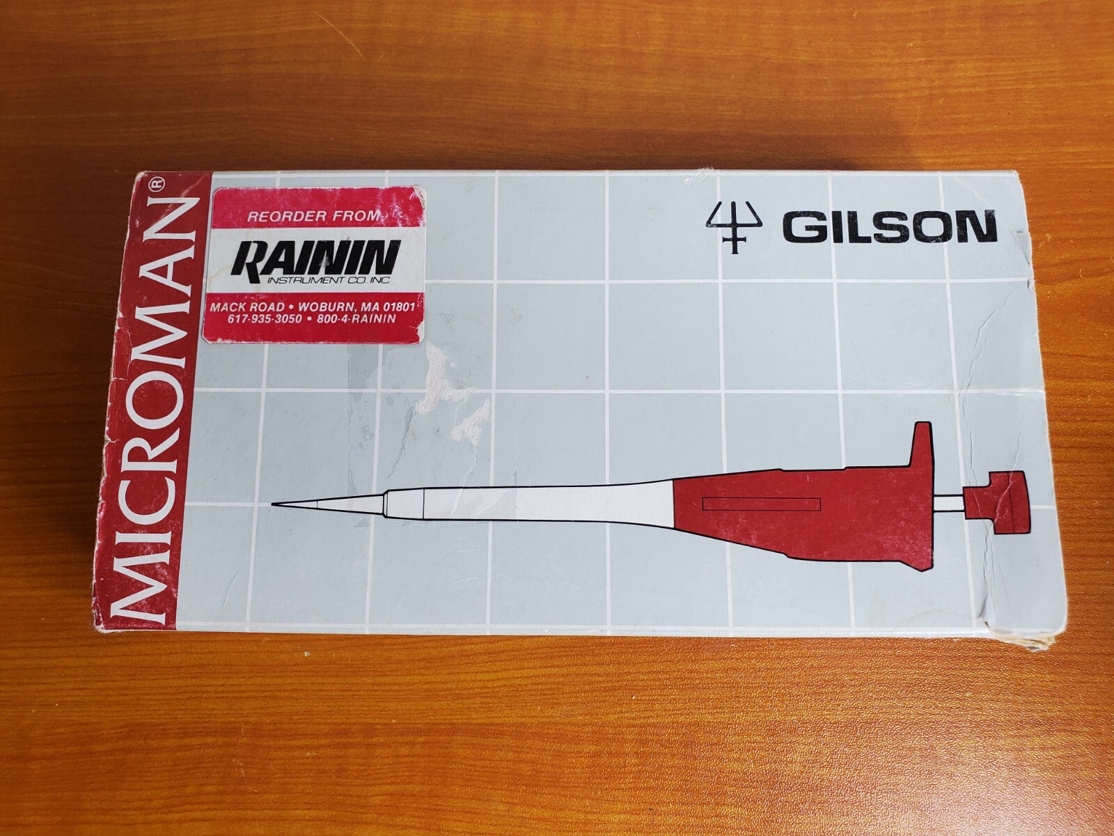 Gilson Microman M25 Pipette w/ Box