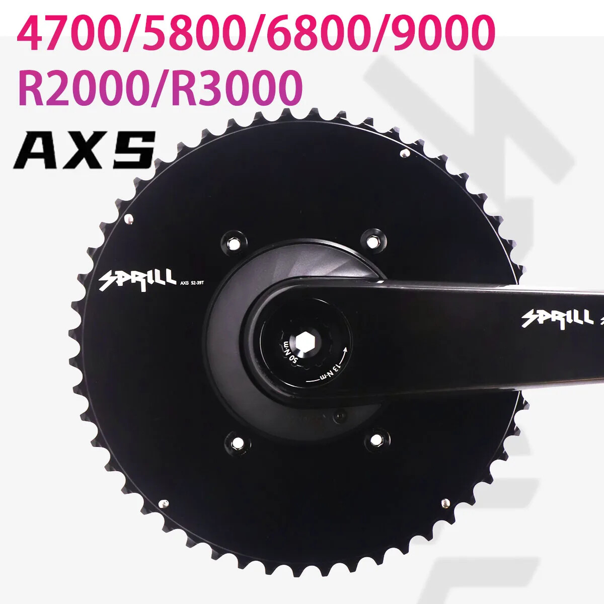 110 BCD Double Chainring R9000 R2000 R3000 Road Bike Axs 12 Speed Chainwheel