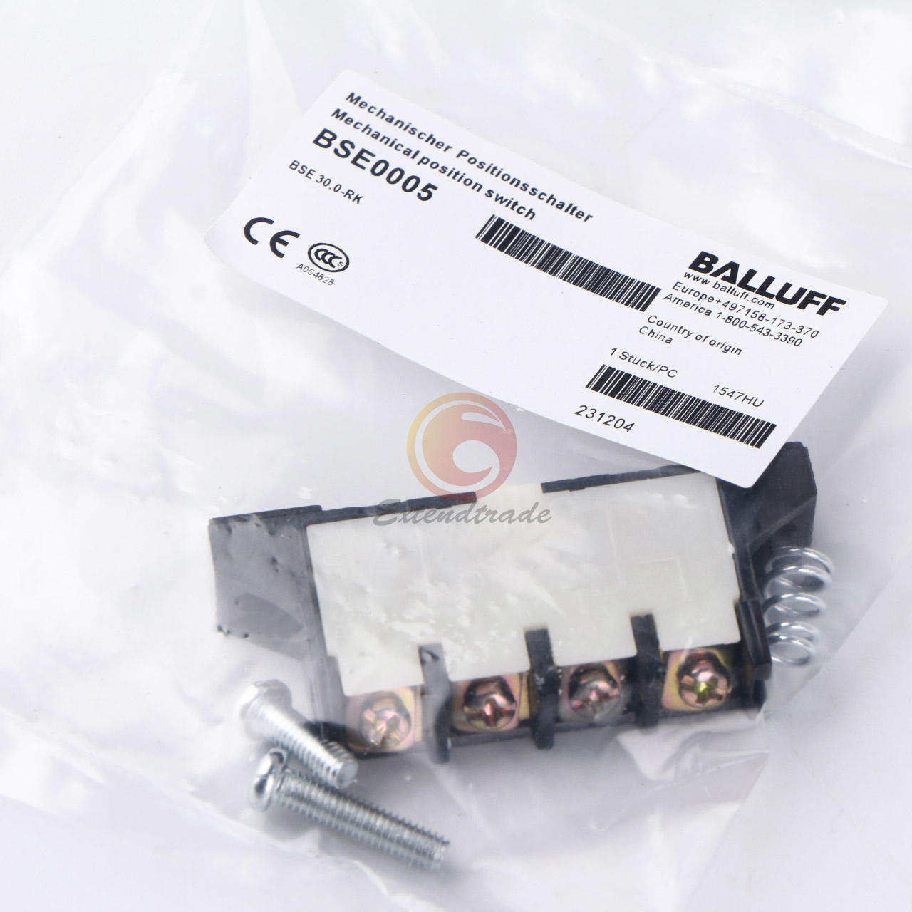 ONE for BALLUFF BSE 30.0 RK MECHANICAL SWITCH ELEMENT BSE0005 New