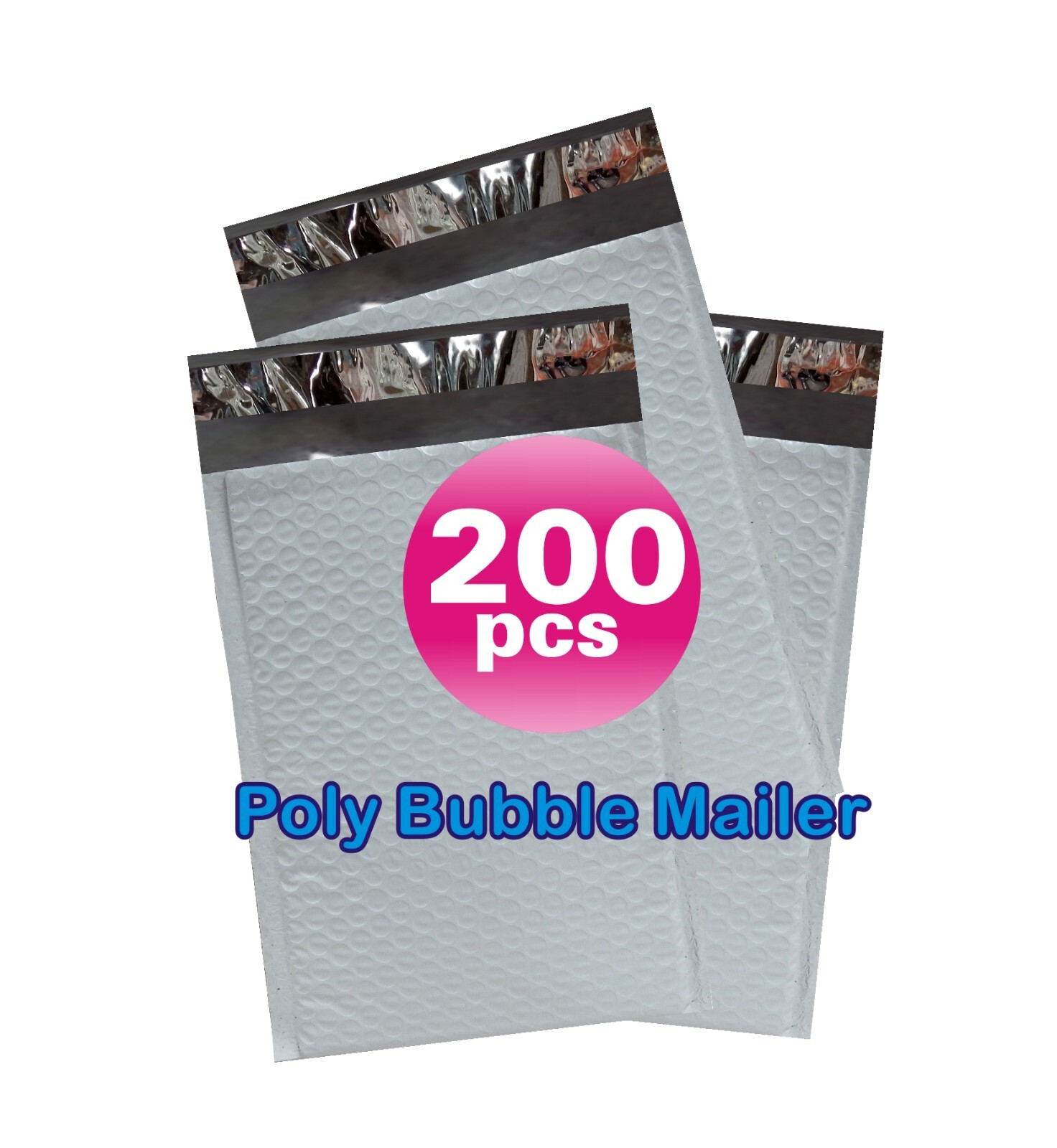 Polycyberusa® 200 #3  8.5 X 13.5 Poly Bubble Mailers Padded Envelopes