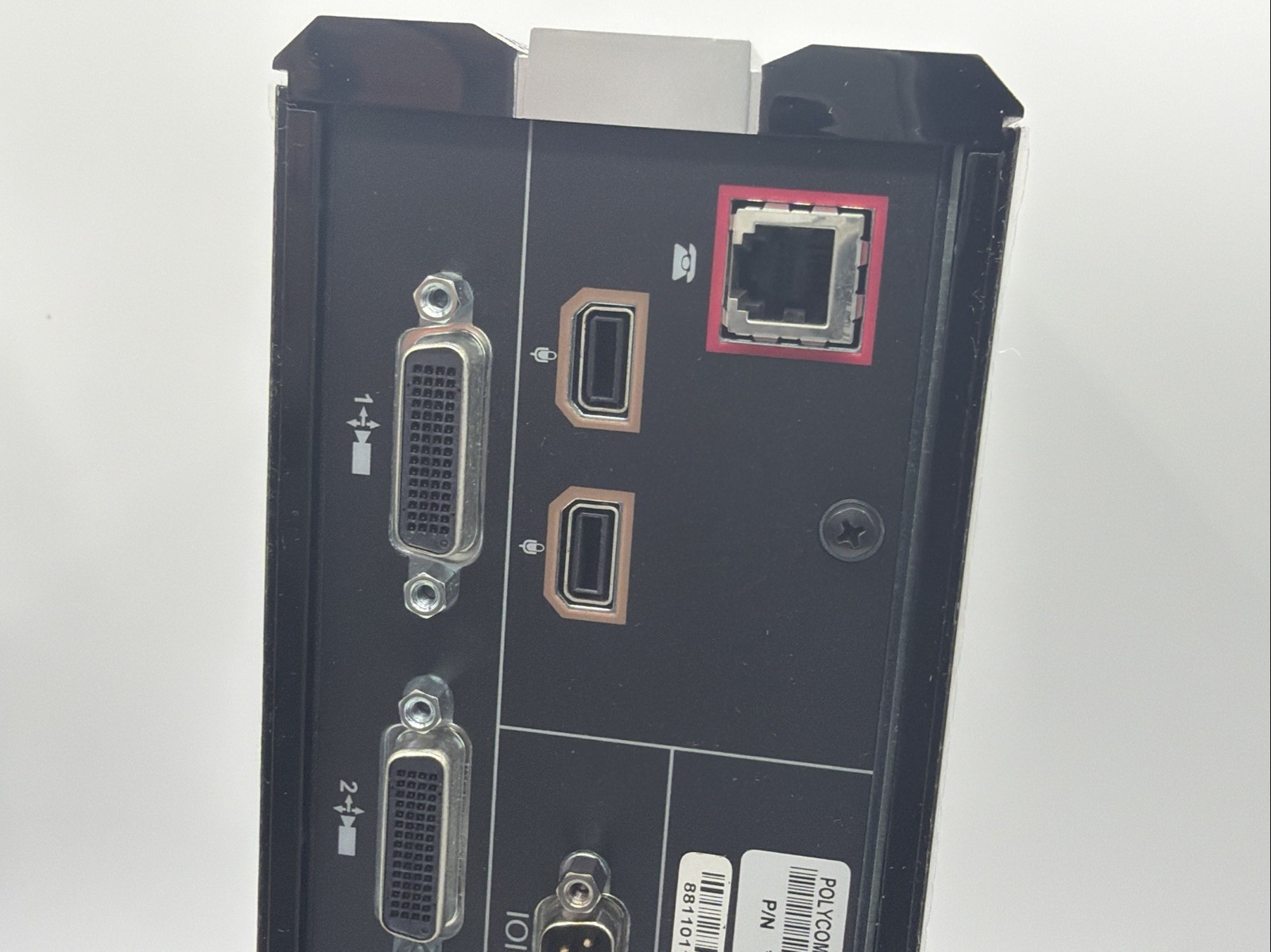 Polycom HDX 8000 HD Video Conferencing System Still in plastic Untested