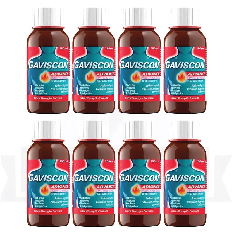 8 PACK GavI-$con (250ML) Advance Aniseed - FREE DELIVERY EXP - (02/2027)