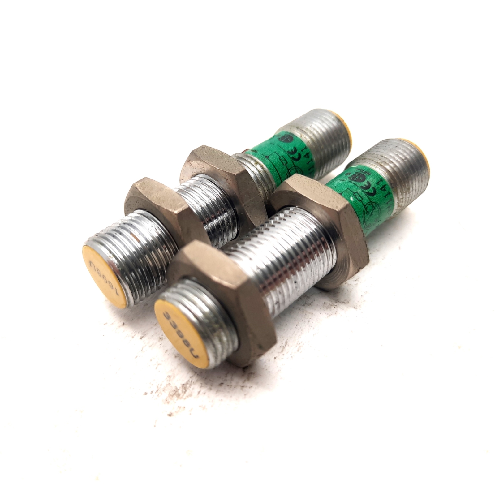 Lot of 2 Turck Proximity Sensor 10-30VDC Range: 2mm NO NPN Bi2-M12-AN6X-H1141