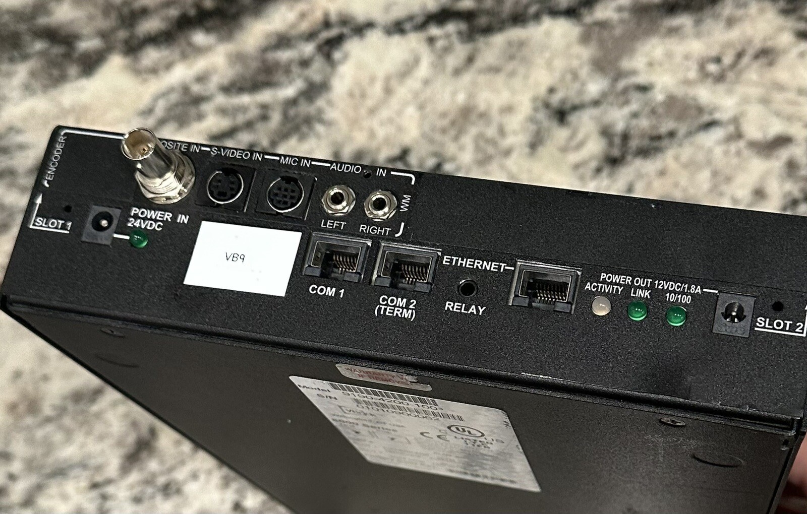VBrick VBStar 6000 Series Network Video Encoder Model 9190-4200-100 (Unit ONLY)