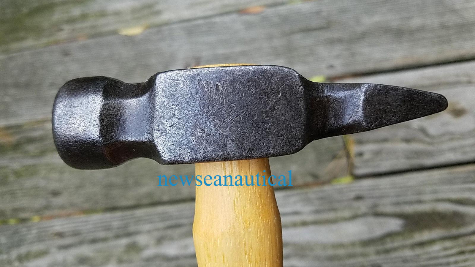 Vintage blacksmith crosspein forging hammer 2lb refinished NICE handle