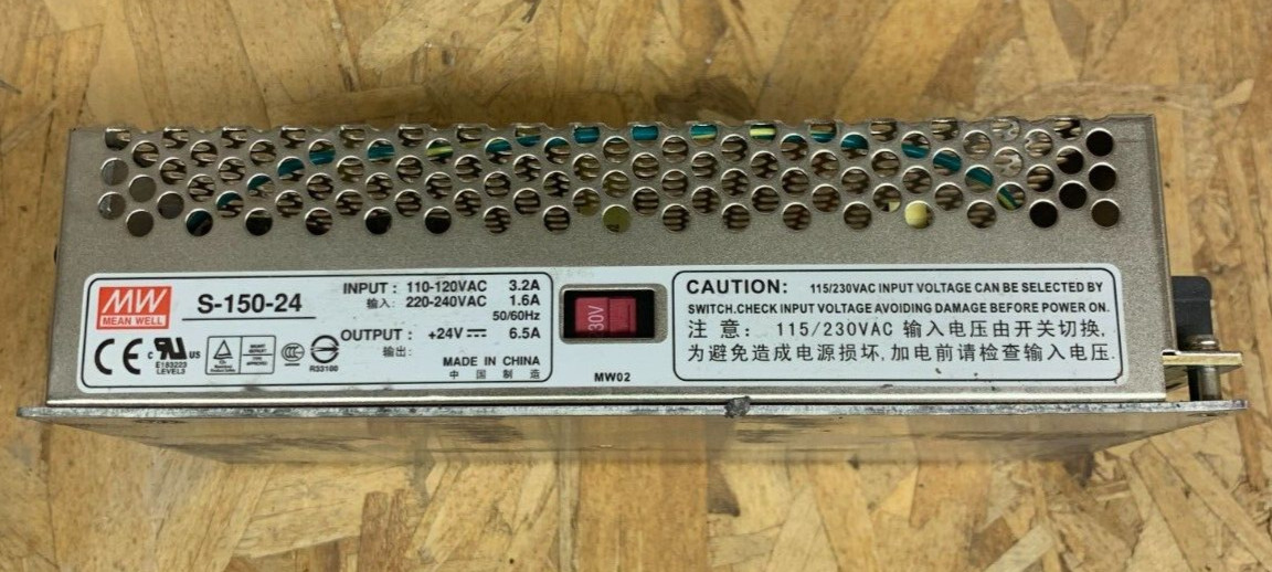 Middleby M9608 SUPPLY,POWER 24VDC, S150-24