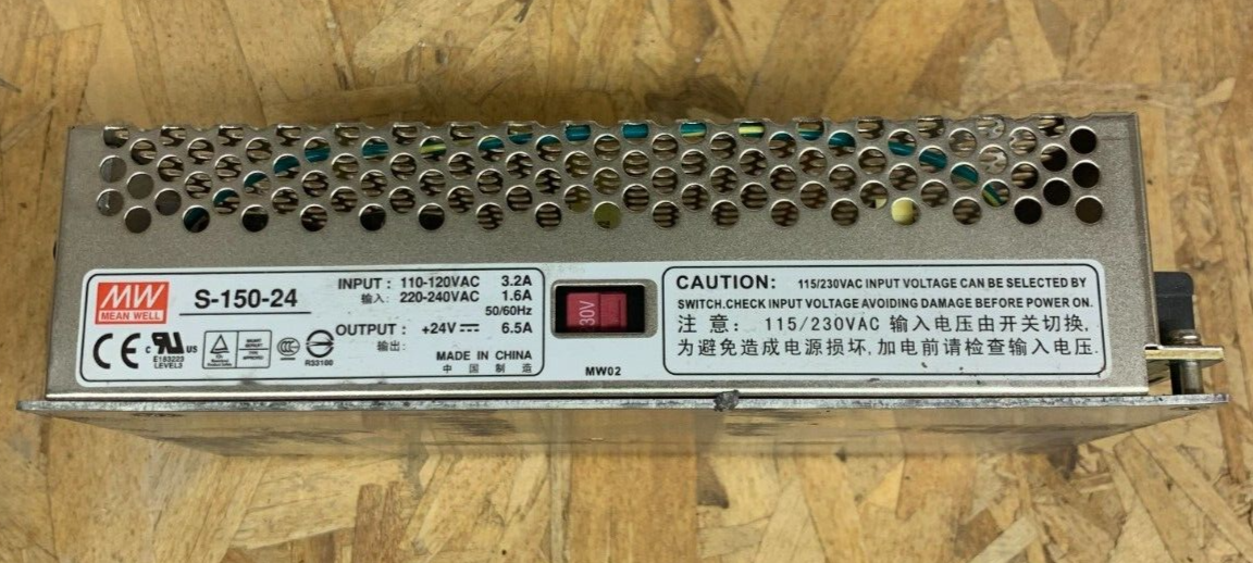 Middleby M9608 SUPPLY,POWER 24VDC, S150-24