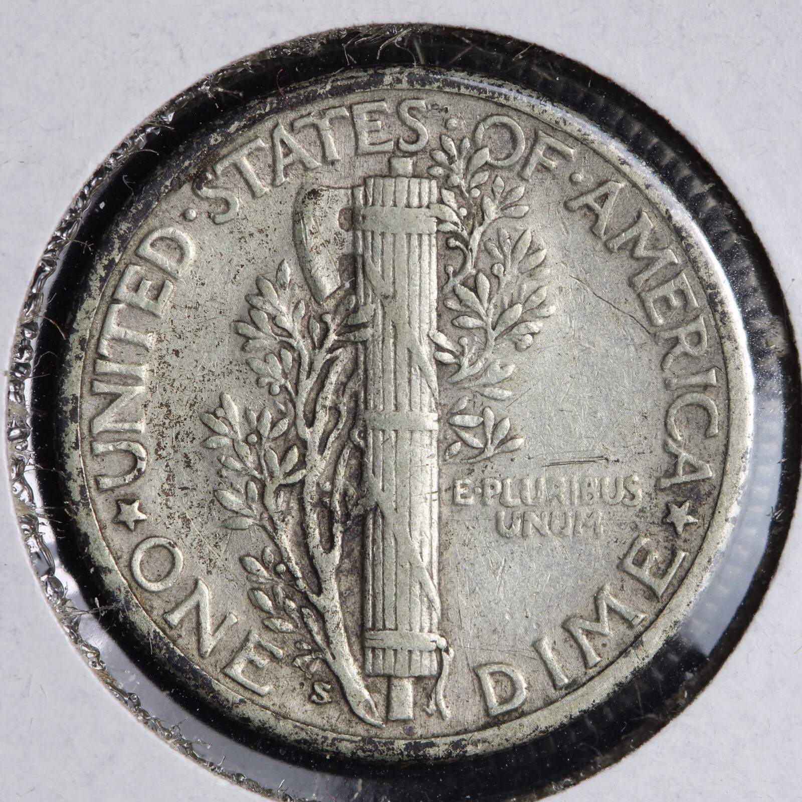 1929-S Mercury Silver Dime CHOICE XF E262 TM